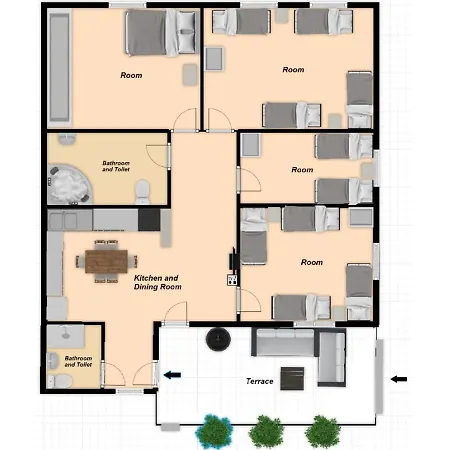 Villa Elizabeth Vendeghaz Balatonfuzfon A Strandnal